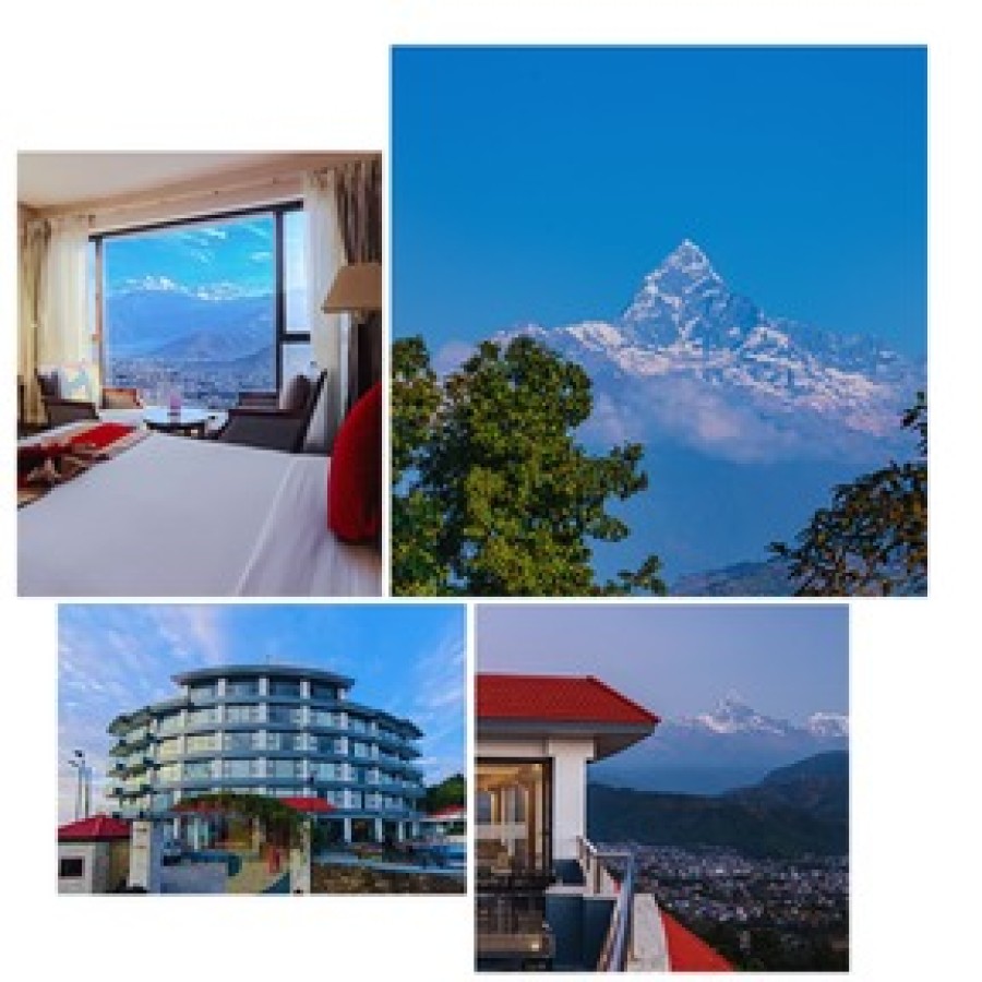 Luxury  Stay at the Front of the Himalayas-Pokhara