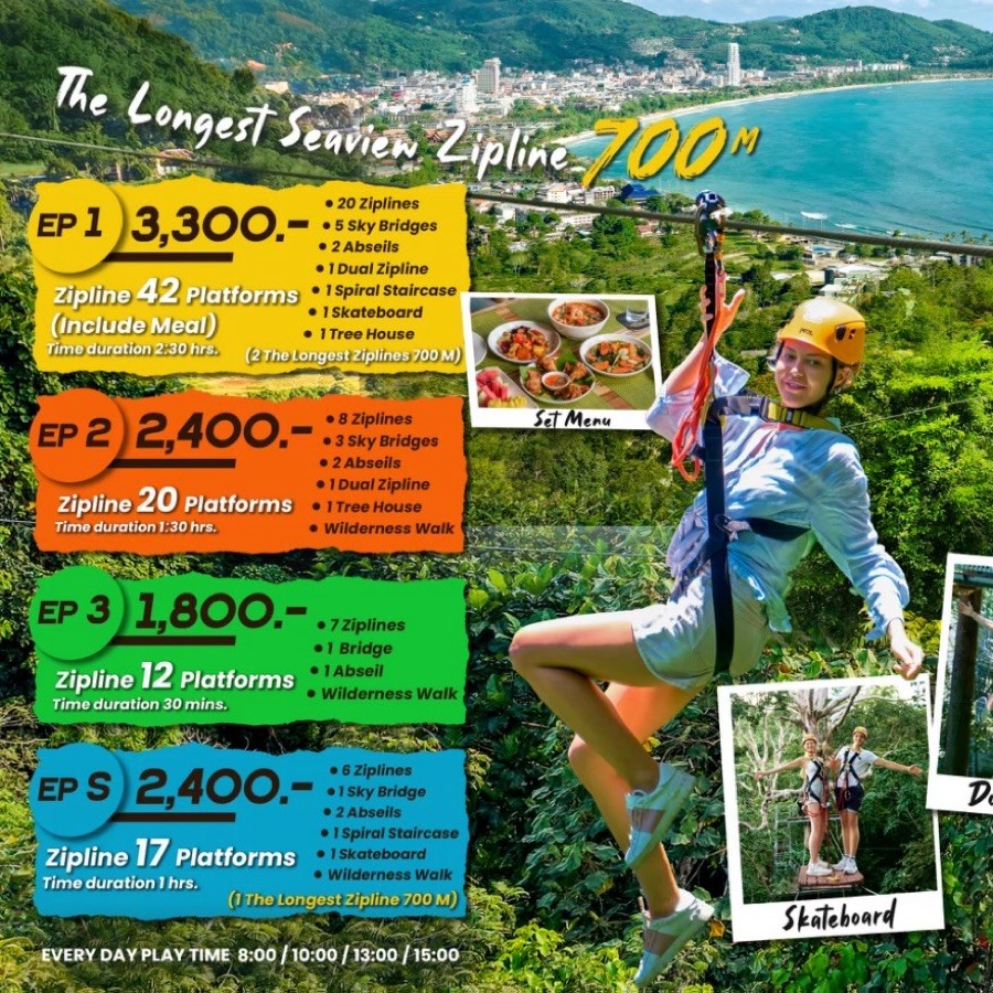 Erawan Patong Seaview Zipline