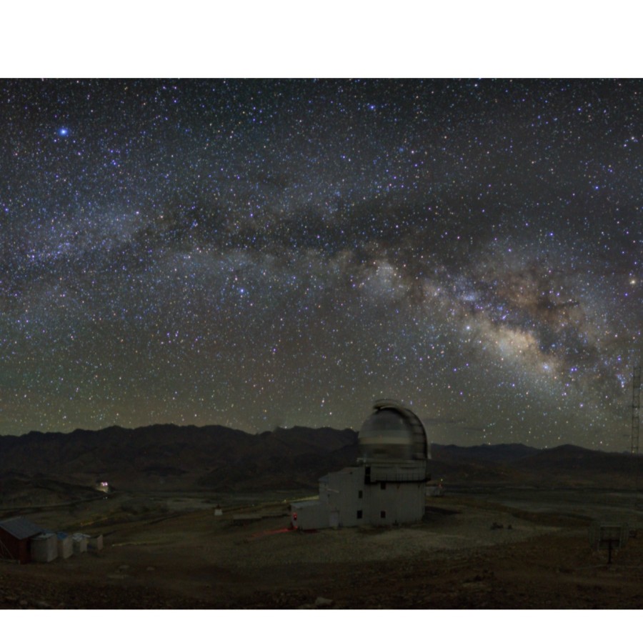 Galaxy Nights in the Mountains